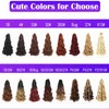 French Curly Braiding Hair 8 Packs Loose Wavy Braiding Hair