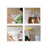ROLLINGDOG Pre-Taped Dust Sheet Roll - Masking Film with Plastic