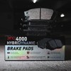 Dynamic Friction Company Front 4000 HybriDynamic Brake Pads and Hardware