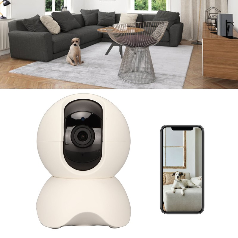 Pet Security Camera Smart 360 Degree 1080P HD Wireless WiFi