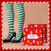 Christmas Knee High Socks - Thigh High Socks for Women