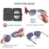 SKYWAY Stick-on Bifocal Lenses 1.50, Reader Stickers Lens, Reading Lenses