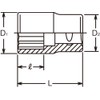 山下 Industrial Lab (KO – Ken) Socket 12 Corners 4405
