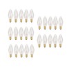 Replacement Light Bulbs for Electric Candle Lamps - 7 Watt,