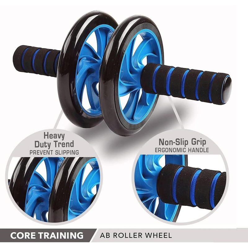 Abdominal Exercise Roller Wheel - Abs Roller With Extra Thick