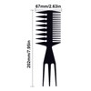 Ergonomic Wide Tooth Texture Comb for Men - Stylish Shaping