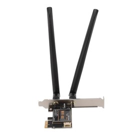 Fosa Tarjeta WiFi Pcie, Adaptador de Red Inalámbrico PCIEx1 Pcie para 11 10