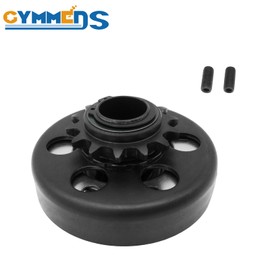 GYMMEDS Go Kart Centrifugal Clutch 1" Bore 14 Tooth for #40/41/420 Chain Fit for Engines with 1 inch output shaft with standard keywa. 212CC 6.5-8HP Engines performance Parts, Up to 2300 RPM.