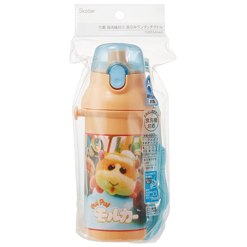 Skater PSB5SANAG-A Children's Plastic Water Bottle, 16.9 fl oz (480