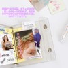 ISHR Seal Notebook, Transparent M5, Binder, Sticker Notebook, Removable, Clear