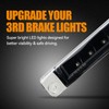 Cxdar Third 3rd Brake Light LED for 2003-2017 Chevy Express,
