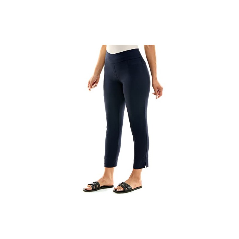Zac & Rachel Women's Petite Pull-On Ankle Length Pants with