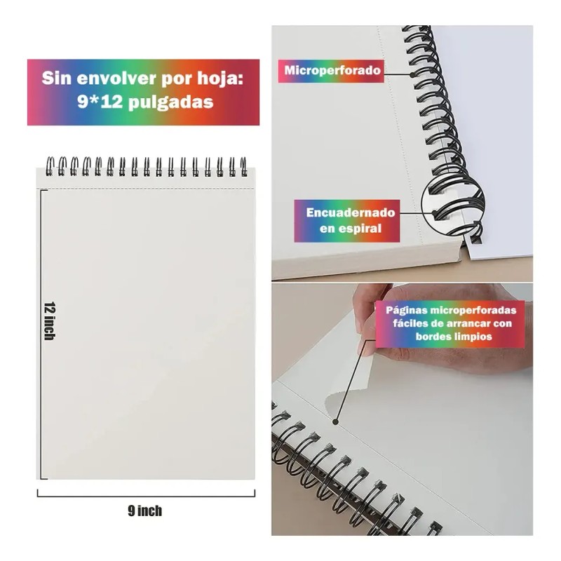 Cuaderno A4 Y Boceto Y Dibujo Blank Sketchbook
