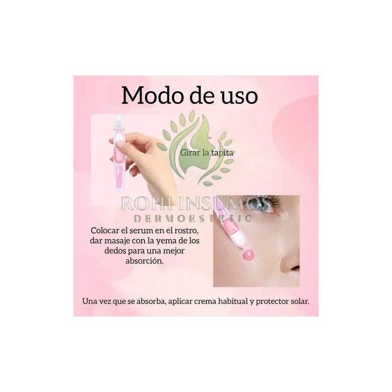 Serum Facial Pdrn De Salmón Pink Rostro