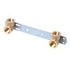 Aqbau® Mounting Unit, Mounting Plate, Wall Plate for Bathroom Taps,