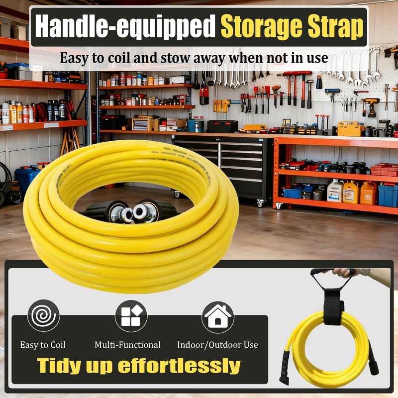 LycorTrade Pressure Washer Hose 50FT for Power Washer, 4200 PSI