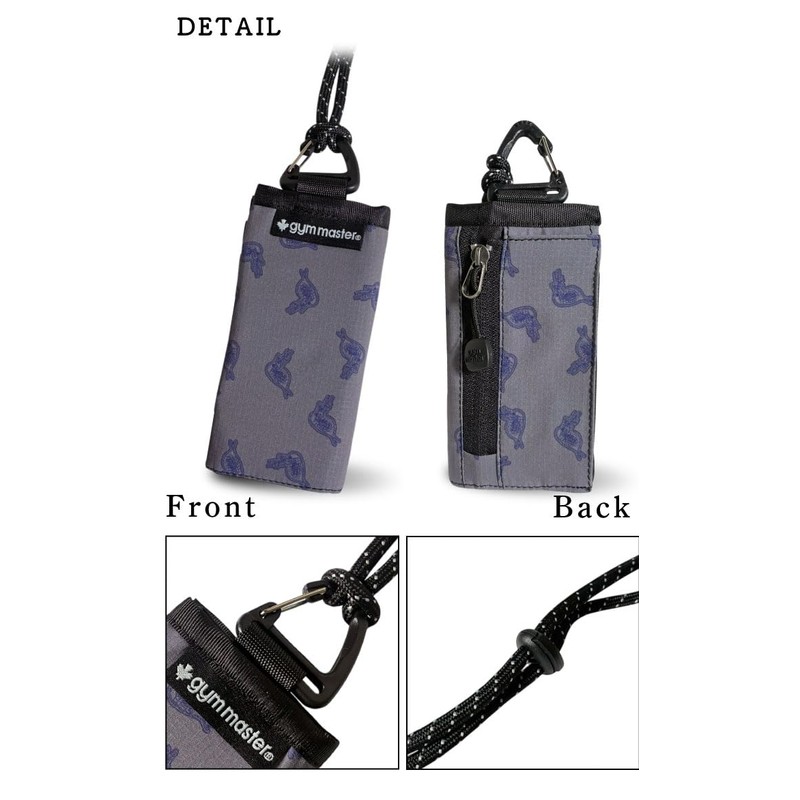 GYM MASTER G533709 UL-GRID Happy Paint Neck Wallet, 02: Bananas