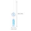 Garneck Japanese Wind Chimes Glass Wind Bells Creative Hanging Wind