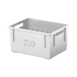 Daiwa Egi Squid Metal Case, TB Squid Stocker, White, Tackle Box for TB Series