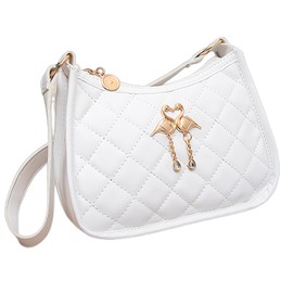 1 Piece Women'S Shoulder Bag, Simple And Versatile Shoulder Bag, White Shoulder Bag, Fashionable Shoulder Bag, Pu Leather Shoulder Bag.