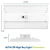Konlite ALTA LED Low Bay Light - 2FT - 105W/90W/80W
