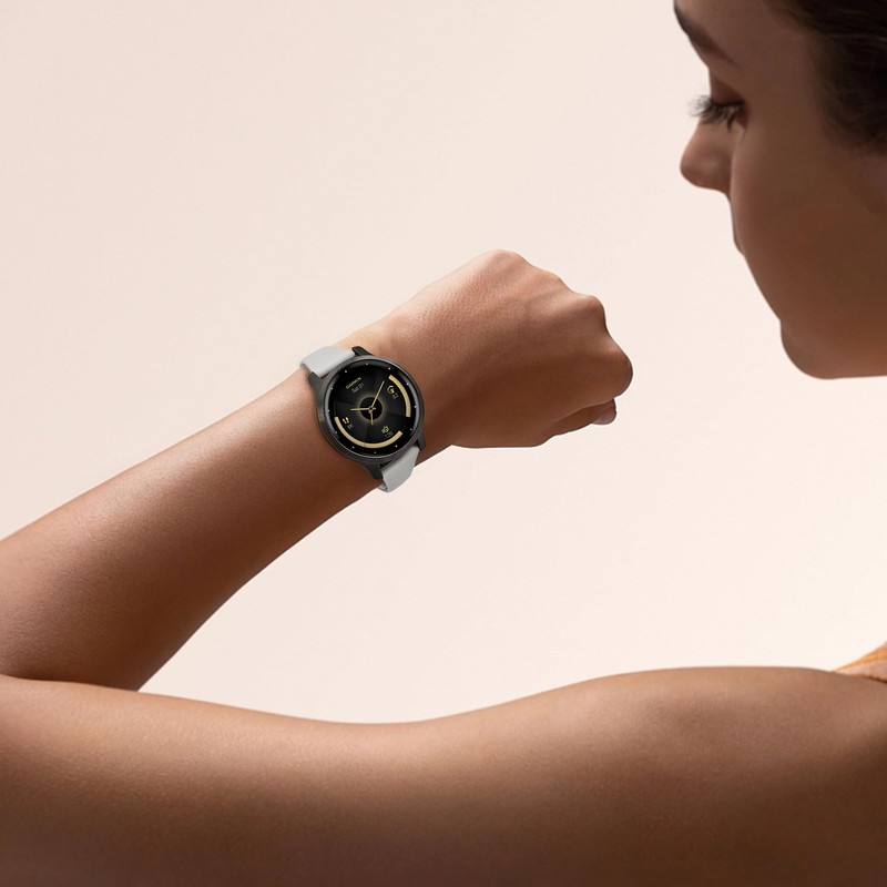 Laband 18mm Slim Silicone Band Compatible with Garmin Venu 3S