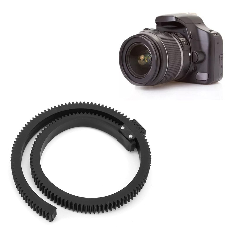 Correa ajustable de Follow Focus Len Gear Ring para cámara