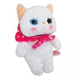 choo choo cat Chew Cat Plush Toy (S) Cat Height 6.7 inches (17 cm) Pink Riding Hood