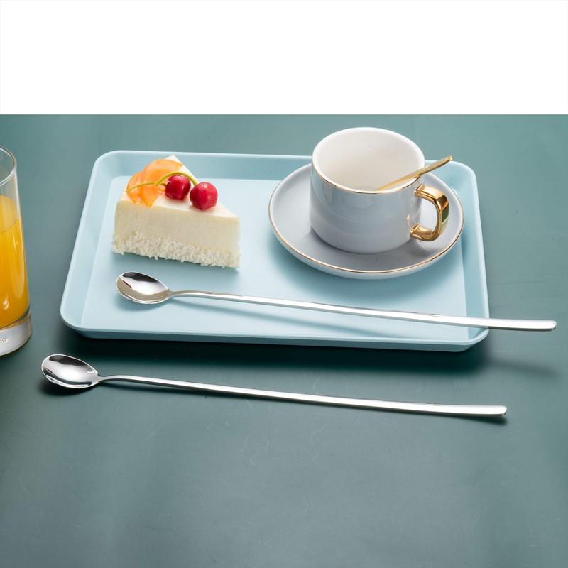 IMEEA Long Spoon, Bar Spoon, Parfait Spoon, 12.2 inches (31