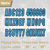 JLM MARINE 24 Sheets 3 Inch Self Adhesive Vinyl Letters