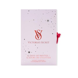 Victoria's Secret Women's Cotton Bikini Underwear, Moderate Coverage Panties for Women, Multi Pack, Holiday Advent (XS)