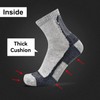 Socks Daze Men's Quarter Merino Wool Hiking Cycling Socks Women's
