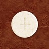 Communion - White Wafers - Cross Desi...