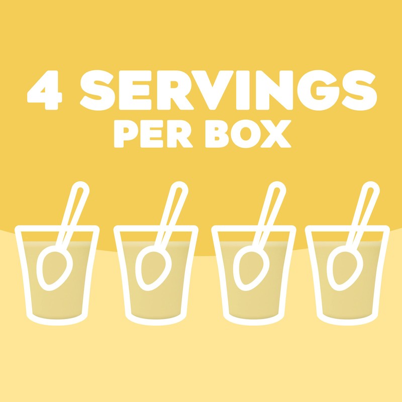 Jell-O Banana Cream Instant Cook & Serve Pudding 3.4 Oz