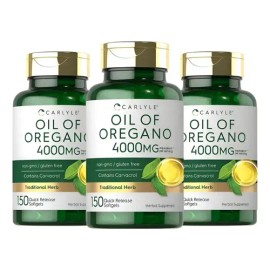 3pc Aceite De Orégano | Potencia Máxima Contiene Carvacrol