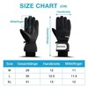 Durio Waterproof Gloves Men Women Touchscreen Ski Gloves Thermal Gloves