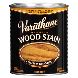1 qt Rust-Oleum Brands 211689H Summer Oak Varathane Oil-Based Interior Wood Stain
