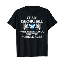 Carmichael Scottish Family Clan Scotland Name T-Shirt