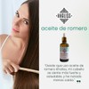 Khaliss Aceite de Romero 100 Puro Crecimiento Capilar, Fortalecimiento y