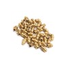 VekAuto 30Pcs M6 x 1 Thread Brass Straight Grease Zerk