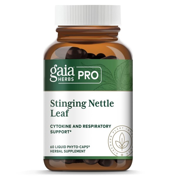 Gaia Herbs Nettle Leaf Liquid -Capsules, 60 Count