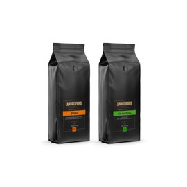 Abbotsford Road - Specialty Coffee Variety Pack, Espresso Gourmet Roasted Coffee Beans, Ideal for Cold Brew, Drip, Aeropress, Pour Over or Percolator, Includes Two 12oz Bags (Forza | La Mattina, Whole Bean)
