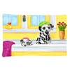 Caroline's Treasures AMB1099PILLOWCASE Bath Day Dalmatian Fabric Standard Pillowcase Lightweight