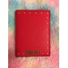 Victoria's Secret Victoria Secret Red gold studded Black Passport Cover