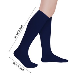 Pistha Kids Soccer Socks Youth Knee High Baseball Softball Athletic Tube Socks for Boys Girls Sports Training