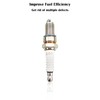 TIKSCIENCE Ignition Coil and Spark Plug Fit for Yamaha Gas