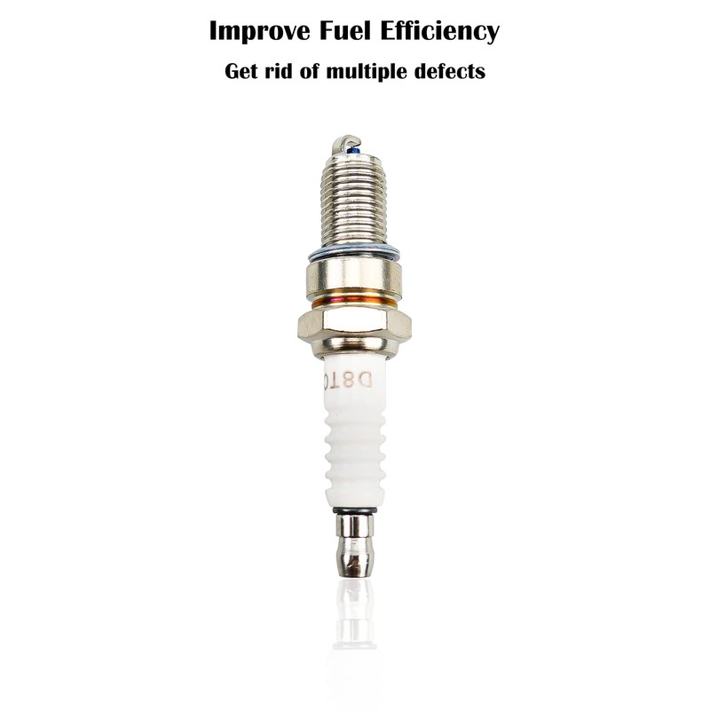 TIKSCIENCE Ignition Coil and Spark Plug Fit for Yamaha Gas