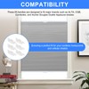 Giokyi 6 Pack 3/4" Curved Hook Cordless Honeycomb Cellular Shades