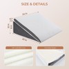 Vekkia 2-Pack Adjustable Wedge Pillow for Sleep Apnea & Back