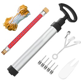 Inflator Set, Football Basketball Volleyball Air Pump, Hose Air Pump, Ball Pump with Needle, Inflatable Hand Pump, Basketball Accessories, Suitable for Various Sports Balls